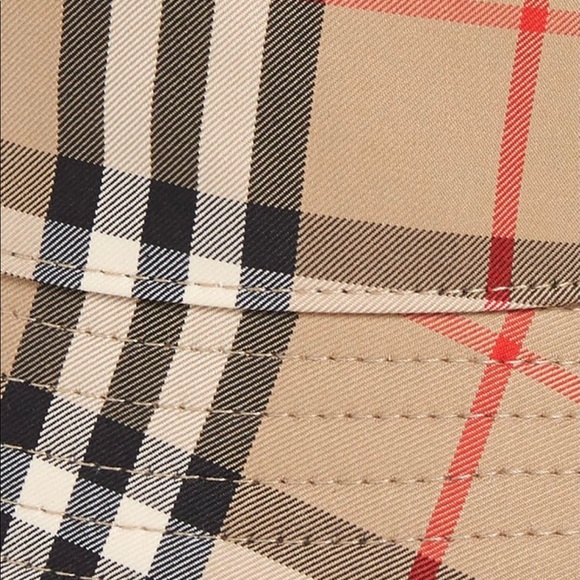Burberry Heavy Check Bucket Hat - Picture 2 of 16